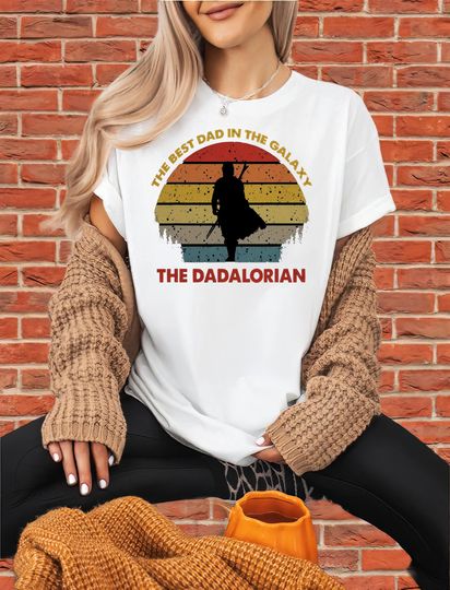 The Dadalorian Best Dad Father's T-Shirt