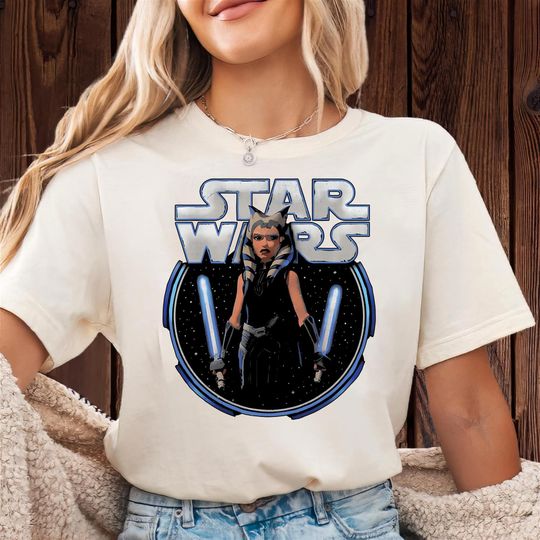 The Clone Wars Ahsoka Dual Wield T-Shirt