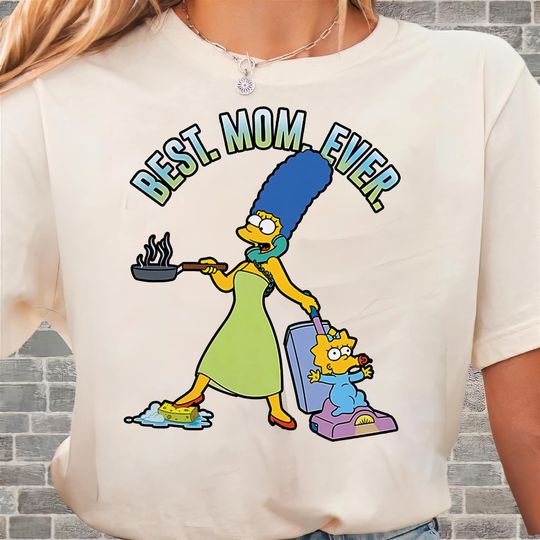 The Simpsons Mother's Day Marge Best T-Shirt