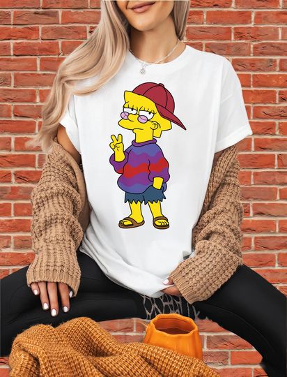Discover The Simpson Family Bart Lisa Simpson T-Shirt