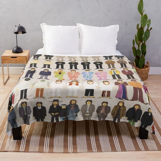 Discover England Throw Blanket