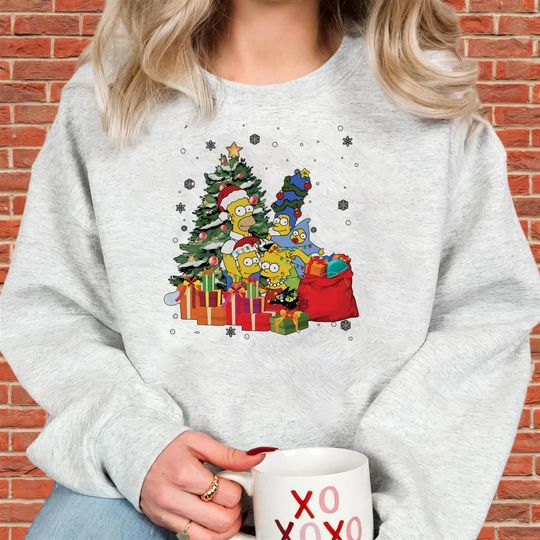 Discover The Simpsons Xmas Tree Gifts T-Shirt
