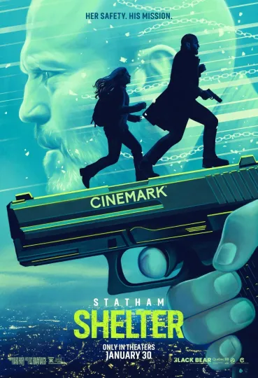 Discover Shelter Movie Poster Jason Statham Premium Matte Vertical Poster