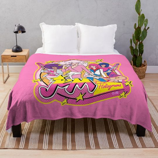 Discover 80S Jem and the Holograms HIGH QUALITY Throw Blanket