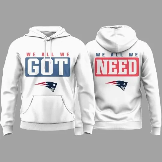 Discover Patriots Marcus Jones We All We Got Hoodie