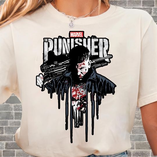 Marvel The Punisher Frank Castle Vigilante T-Shirt