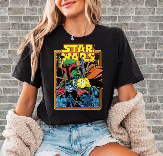 Star Wars Boba Fett Fires T-Shirt