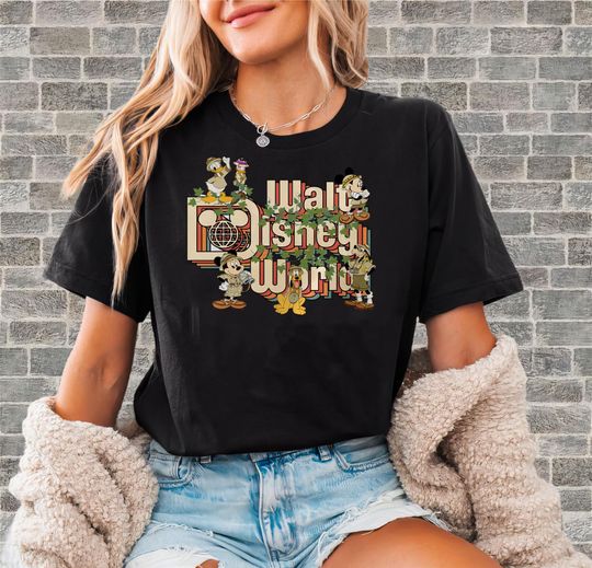 Discover Disney Safari Trip Walt Disney World Tshirt | Unisex Adult Tee | Hoodie Sweatshirt | Premium DTF Print | Kids Option | O248