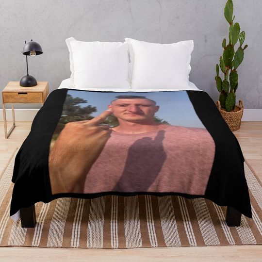 Discover Daniel Larson Angry Throw Blanket