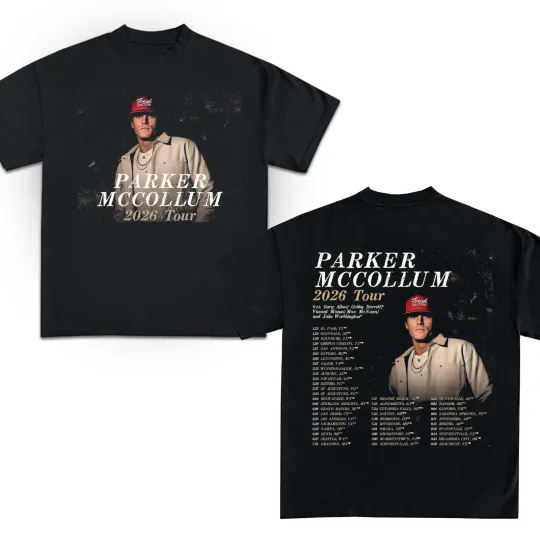 Discover P McCollum Tour 2026 Unisex Two Sided T-shirt, hoodie