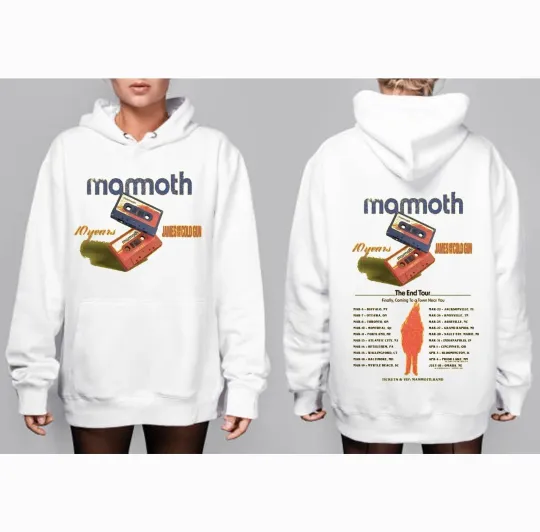 Discover Mammoth Announce 2026 U.S. Tour Hoodie