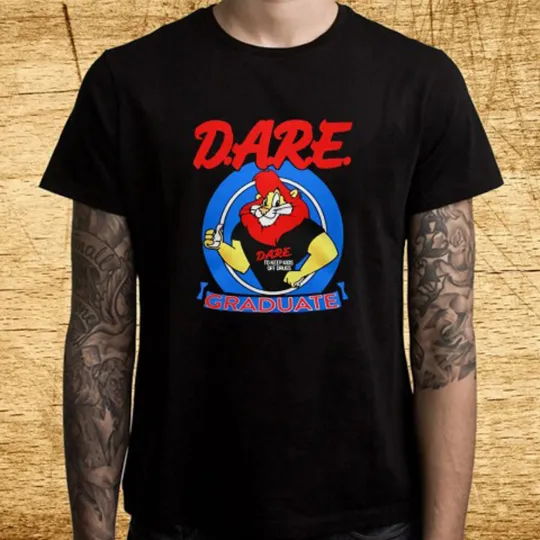 Discover DARE Graduate Lion T-Shirt Men Black