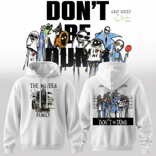 Discover A$AP Rocky Don't Be Dumb Tour 2026 Hoodie