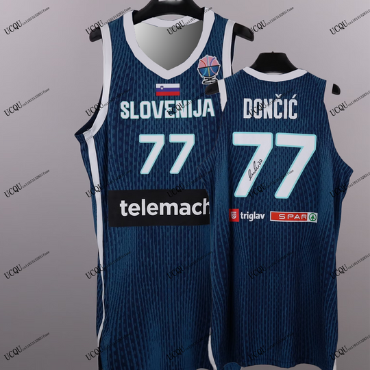 Discover 2025-26 Euro Slovenia New Arrivals Country Basketball Jersey #77 Luka Dončić Home Away Casual Sport 3D Print T-Shirt Adult KIDS
