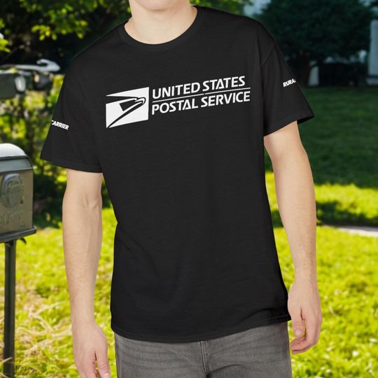Discover Postal Service Logo T-Shirt | Mail Carrier Design Tee
