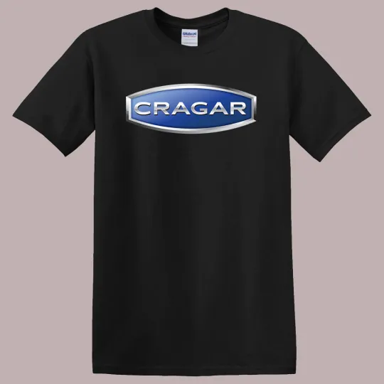 Discover Cragar Wheels Drag Race Racing Men's T-Shirt Black