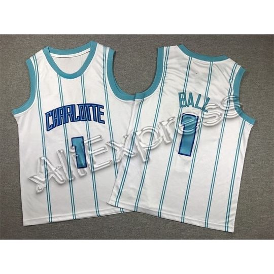 Discover New Men's Charlotte Basketball Jersey Outdoor Sports Swingman Jersey Vest Basketball Training Wear Adult Vest