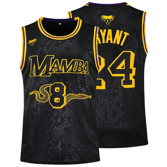Discover Black Mamba #8 #24 Basketball Jersey Sports Outdoor Shirt Breathable Quick Drying Tops LOGO Sewing Embroidery