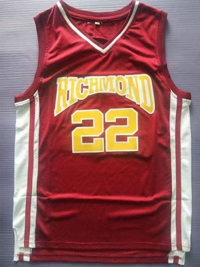 Discover Cheap Timo Cruz Richmond High Carter Movie Basketball #22 Jersey Red Stitch S-3XL