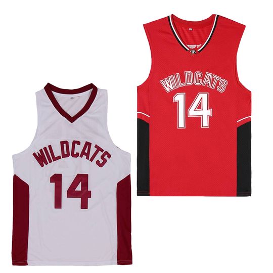 Discover Basketball jerseys WILDCATS 14 BOLTON jersey Sewing embroidery Cheap High Quality Outdoor sportswear White Red 2024
