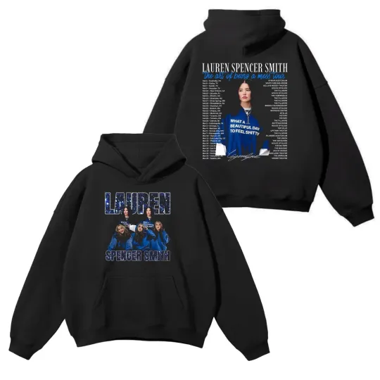Discover Lauren Spencer Smith the Art of Being a Mess Tour Unisex 2026 Hoodie