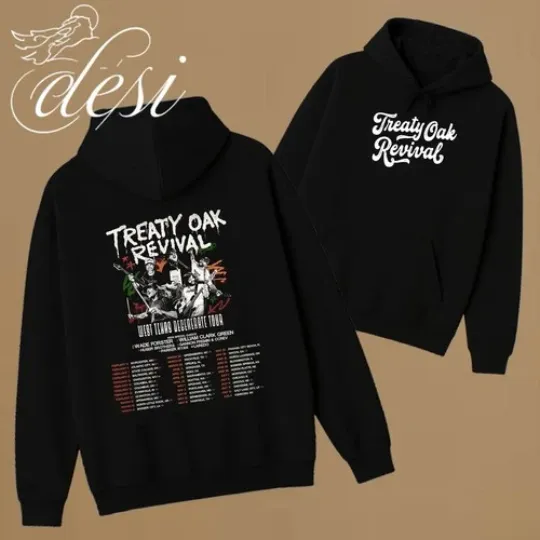 Discover Treaty Oak Revival Tour 2026 Concert Inspired Unisex Hoodie