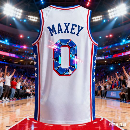 2026 Mens AI Tyrese Maxey 3D Edition Basketball Vest #0 USA Basketball Tops Youth Kids Training Breathable Oversized Tank Top