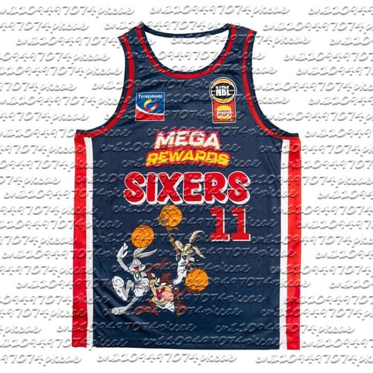 Discover 25/26 New Adelaide 36ers Anime Printed Basketball Jersey Vest #11 Adults & Kids Trendy Breathable Quick Dry Sports Wear Y2k Top