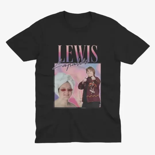 Discover Retro Lewis Capaldi Graphic T-Shirt