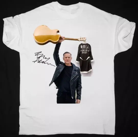 Discover Bryan Adams Signature Tour 2025 T-Shirt