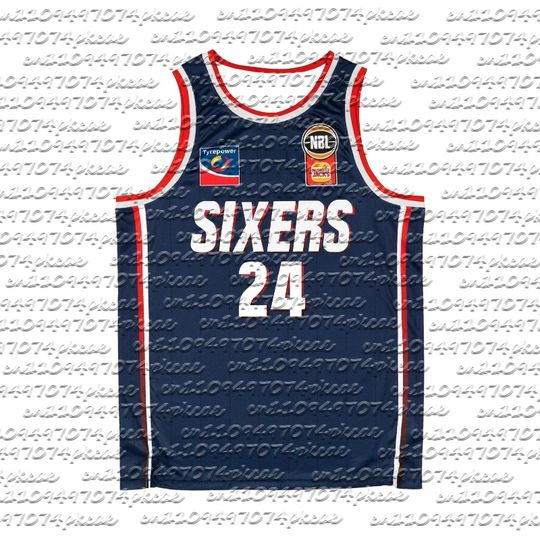 Discover 2026 New Fashion Adelaide 36ers Away Navy Basketball Jersey Vest #24 Adults & Kids Breathable Quick Dry Sports Wear Y2k Top