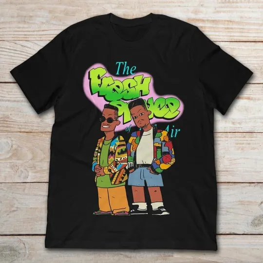 Fresh Prince of Bel-Air Will Smith 90s TV Show T-Shirt