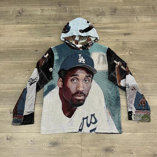 Kobe Bryant Tapestry Hoodie Stylish Basketball Hoodie Unique Gift for Fans Sport Lovers Birthday Gift Lakers Fan Gift Christmas Gift