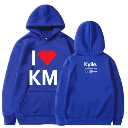 Discover Kylie Minogue Tension Tour 2026 Hoodie Double-Sided For Fans
