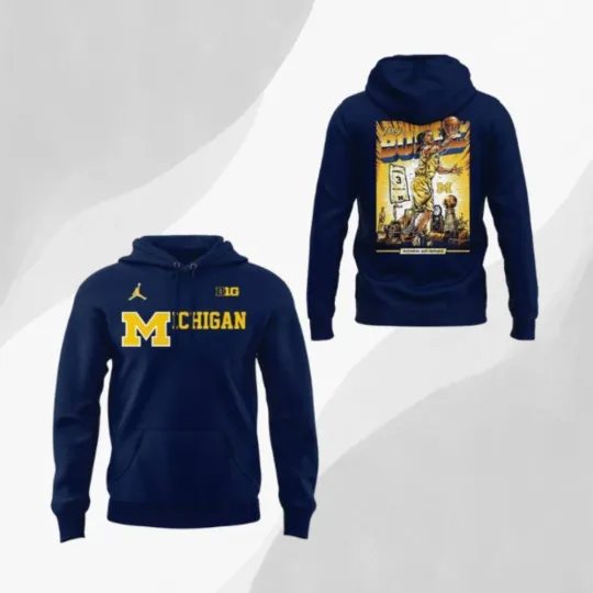 Discover Michigan Burke Jersey Night 2026 Hoodie