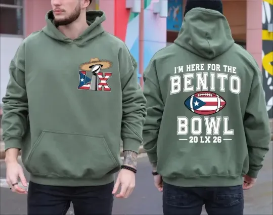 Discover Retro 2026 Football Style Hoodie | Unisex Graphic Sweatshirt | Game Day Gift