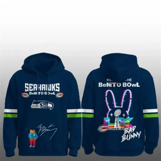 Seahawks x Bunny 2026 Hoodie