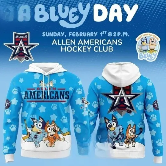 Discover Americans x Blue y Day 2026 Celebration Hoodie