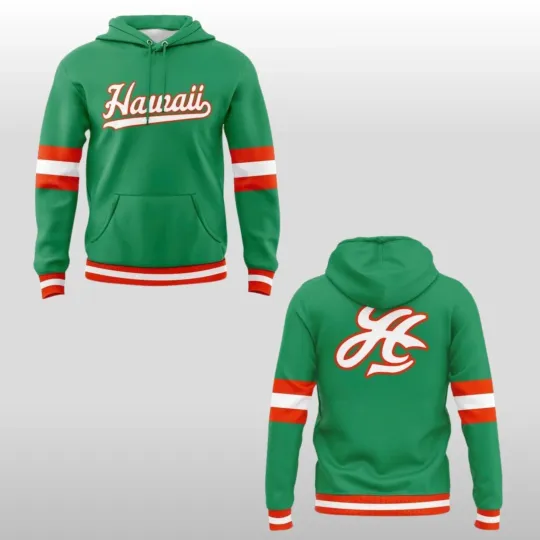 Discover Hawaii Baseball Classic Kelly Green 2026 Hoodie