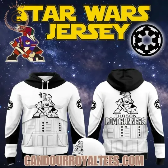 Discover Tucson Roadrunners 2026 STAR WARS NIGHT Hoodie