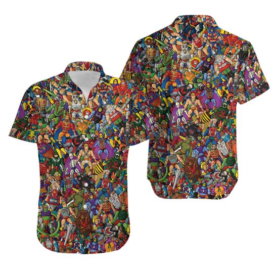 He man and The Masters of The Universe Hawaiian Shirt
