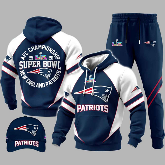 New England Patriots S Bowl LX 2026 Limited Edition Hoodie