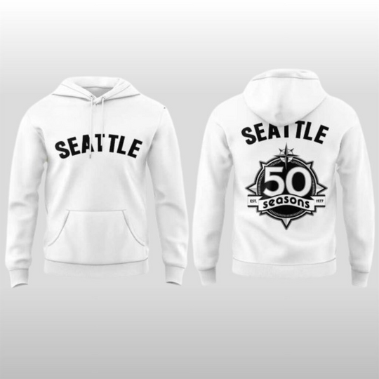 Discover Seattle Mariners Seattle Steelheads Celebrated 50 seasons Negro Leagues Hoodie