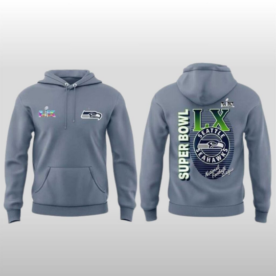 2026 Seattle Seahawks NFC Champions Super Bowl Hoodie