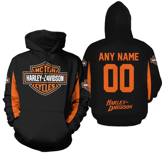 Personalized Harley Motor Racing Davidsonn 3D Hoodie