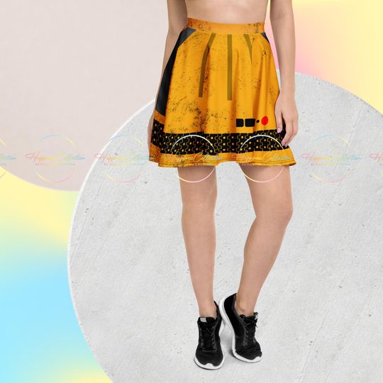 Discover The Clean Up Bot- Skater Skirt