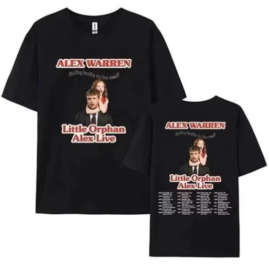 Discover Trending Vintage Alex Warren Shirt, 2026 Tour T-Shirt