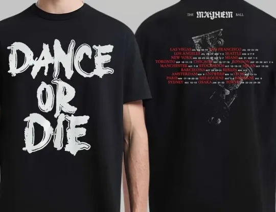 Discover Ld ga The Mayhem Ball Tour 2025 2026 Exclusive MerchT-Shirt shirt