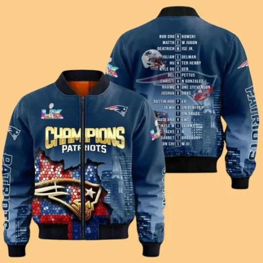 Discover 2026 Patriots Jacket