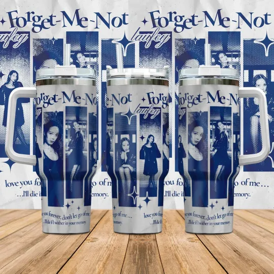 Discover Laufey 40oz Tumbler with Handle Gift for Fans